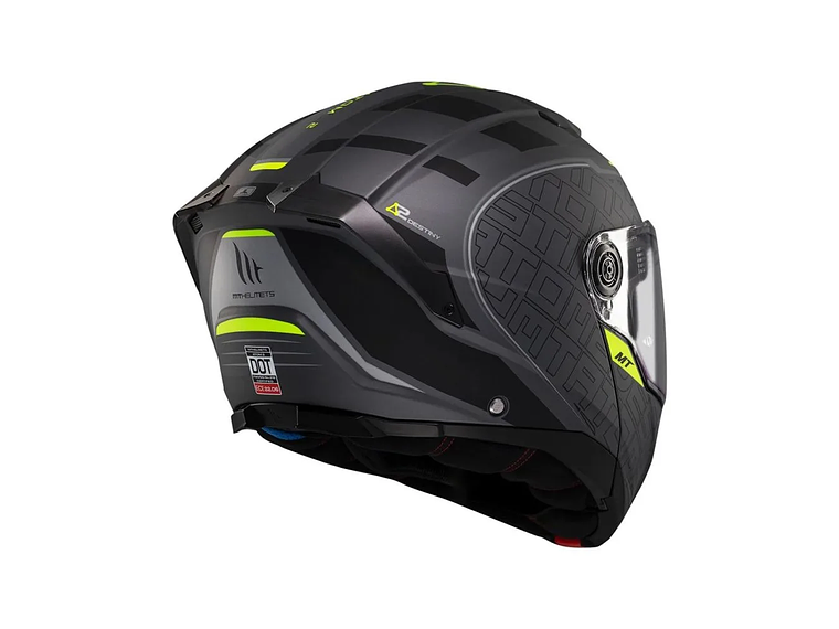 Capacete Modular MT Atom 2 SV Destiny  2