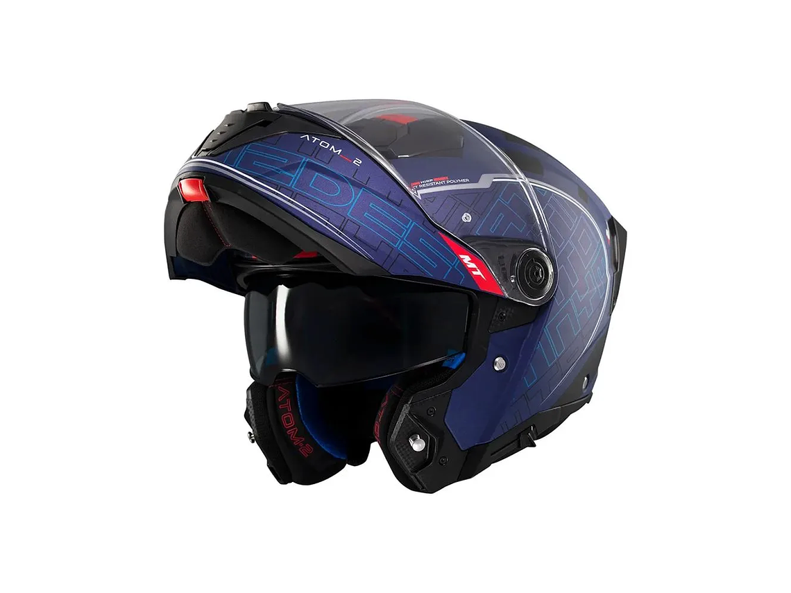 Capacete Modular MT Atom 2 SV Destiny  4