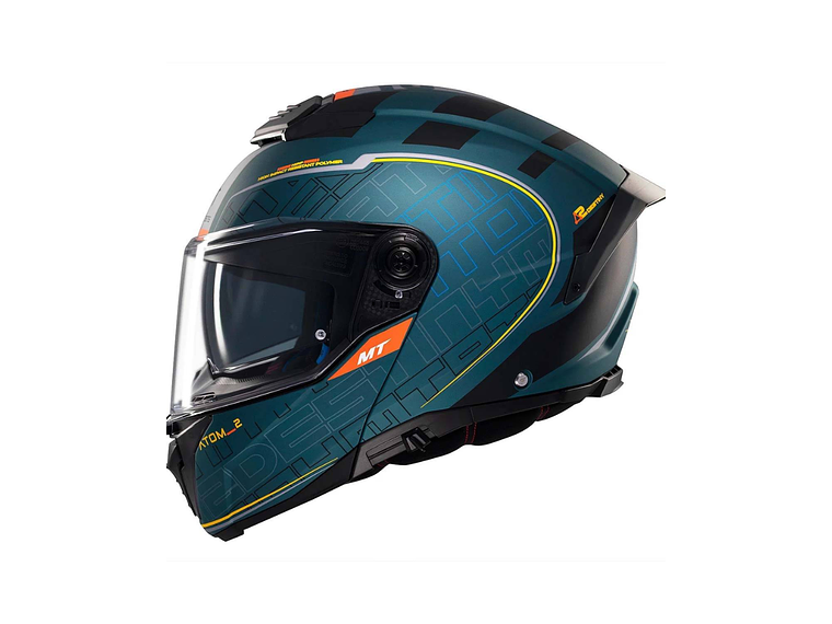 Capacete Modular MT Atom 2 SV Destiny  5