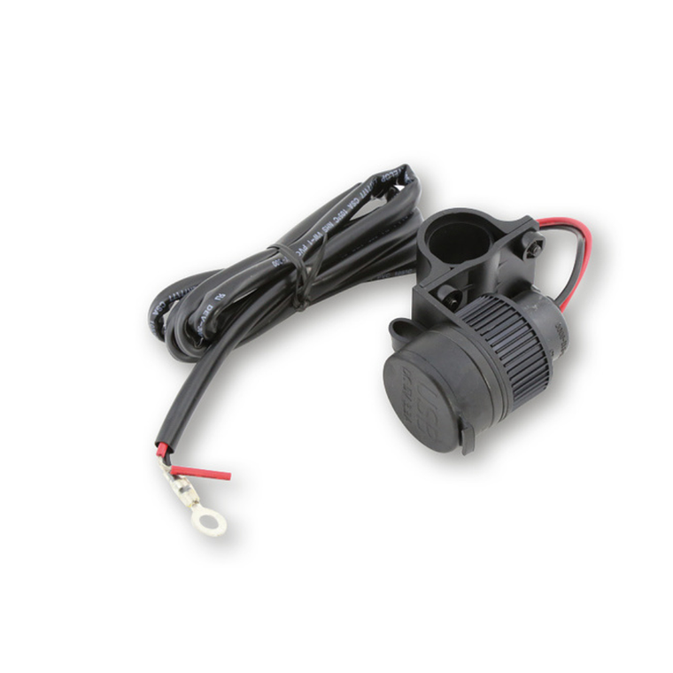 Carregador USB p/ Mota 2 Saídas 12V, 3.3 A - Highsider 1