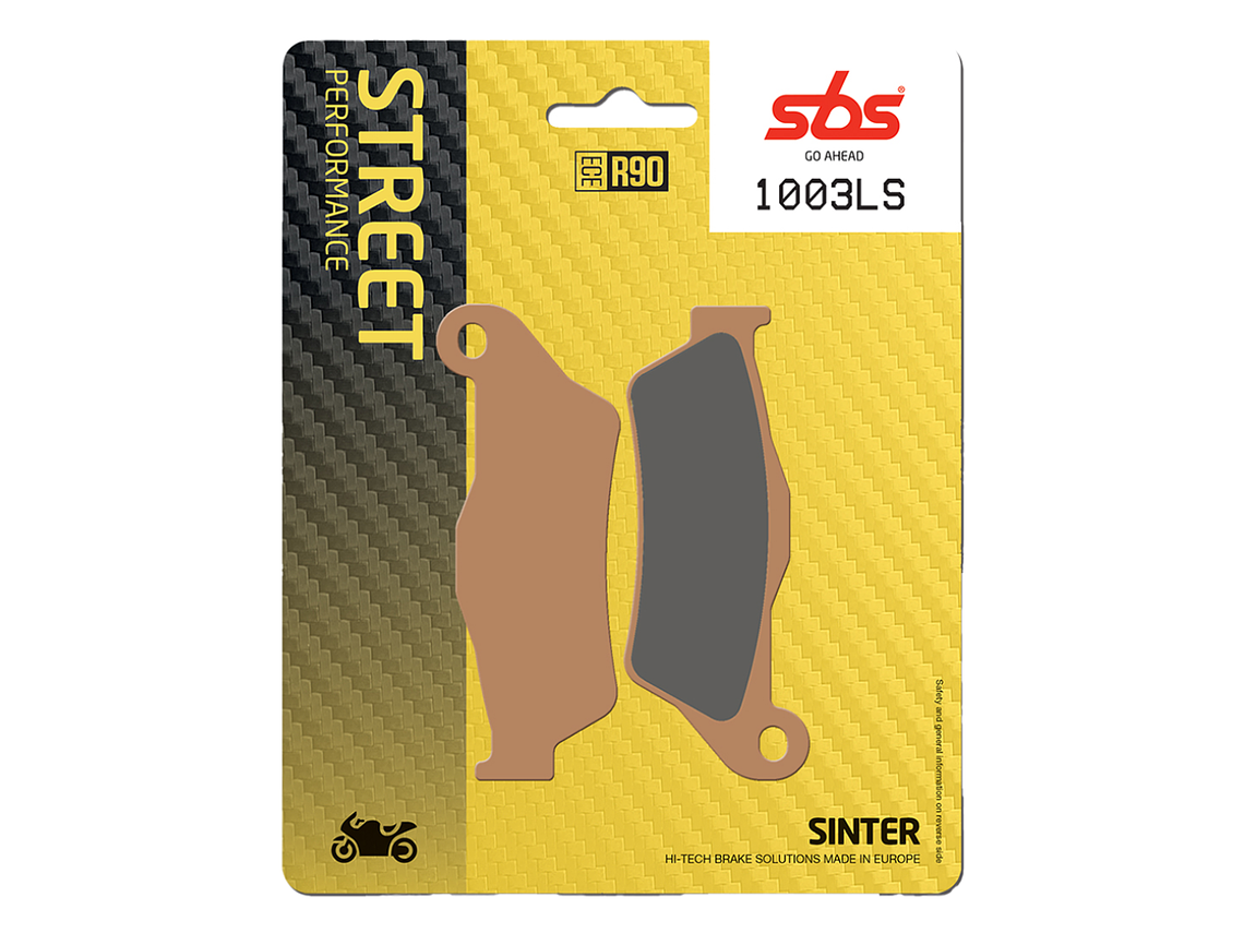 Pastilhas de Travão 1003LS Ducati Multistrada 950/V4 - SBS  1