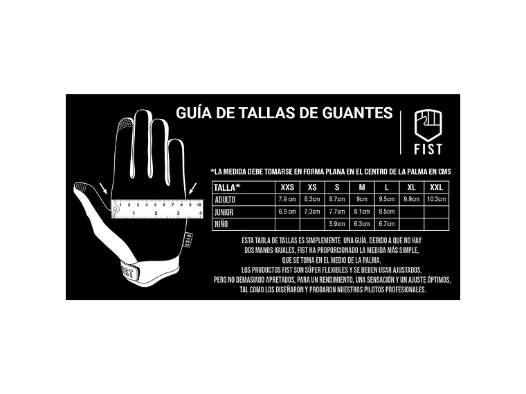 Luvas FIST Stocker Black (Adulto)  3