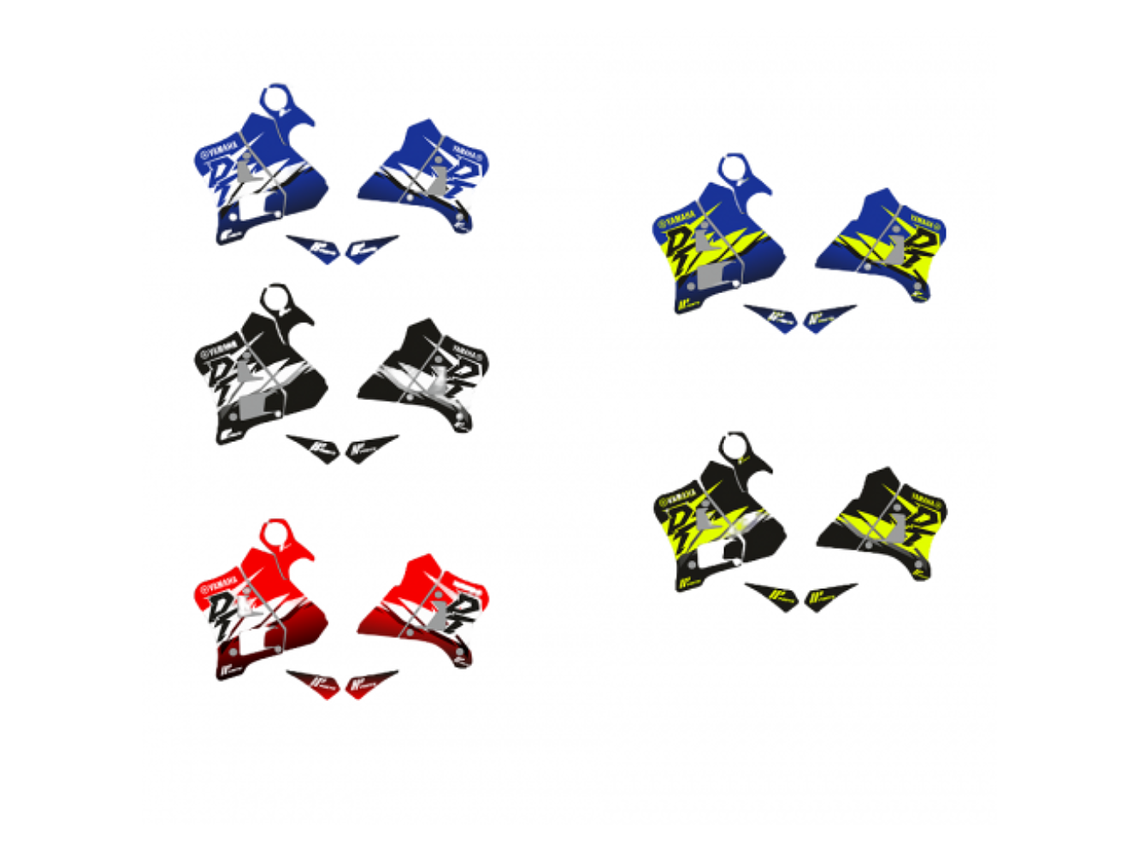 Kit Autocolantes Yamaha DTR 125 Vintage - HP 1