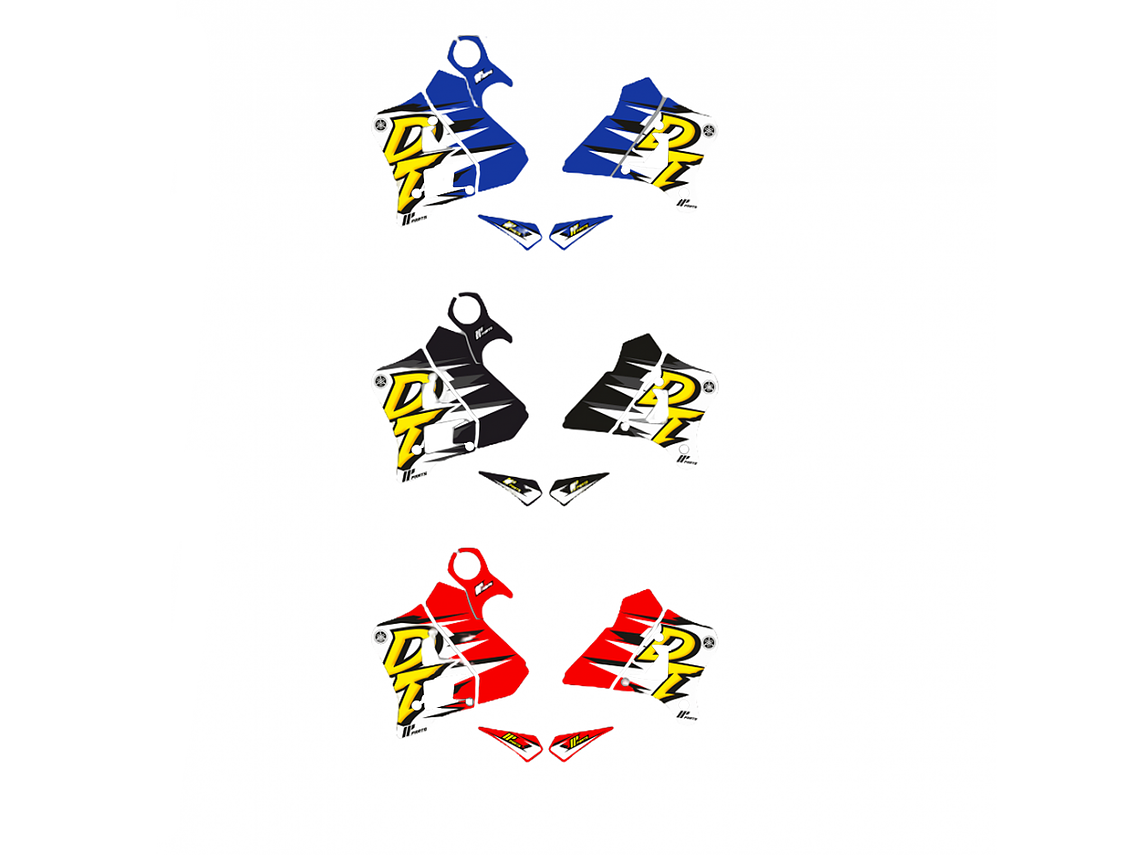 Kit Autocolantes Yamaha DTR 125 Classic - HP 1