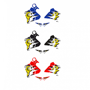 Kit Autocolantes Yamaha DTR 125 Classic - HP