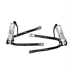 Kit de Suportes com Pousa Pés 2º Passageiro Yamaha DT 50 LC / LCD 