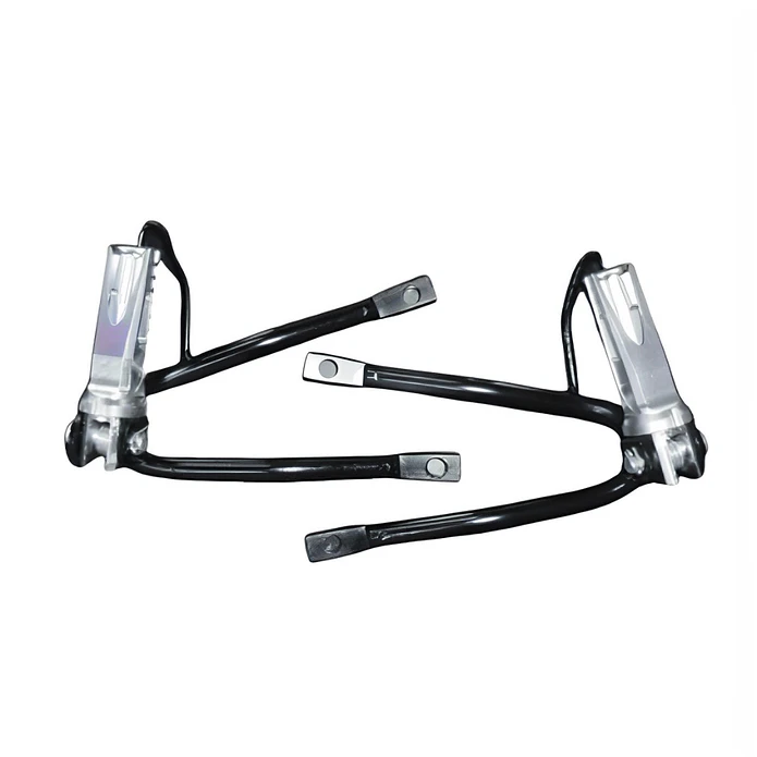 Kit de Suportes com Pousa Pés 2º Passageiro Yamaha DT 50 LC / LCD  1