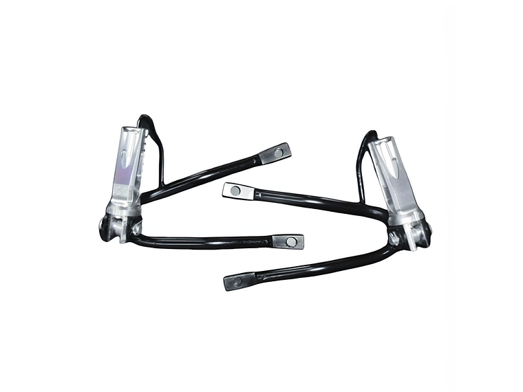 Kit de Suportes com Pousa Pés 2º Passageiro Yamaha DT 50 LC / LCD  1