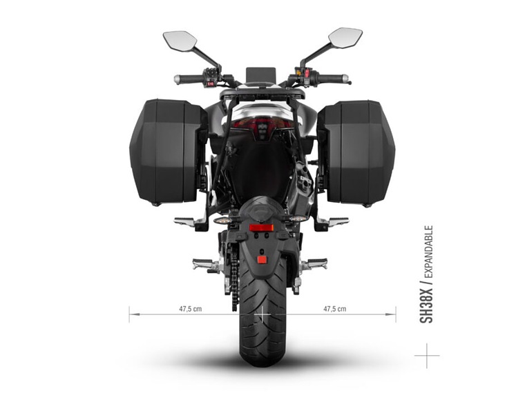 Kit Fixação Malas Laterais 3P System CFMOTO 800NK SHAD C0NK83IF 2