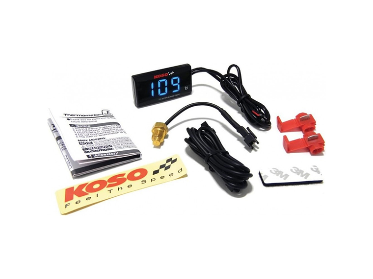 Medidor De Temperatura Agua Super Slim Koso  2