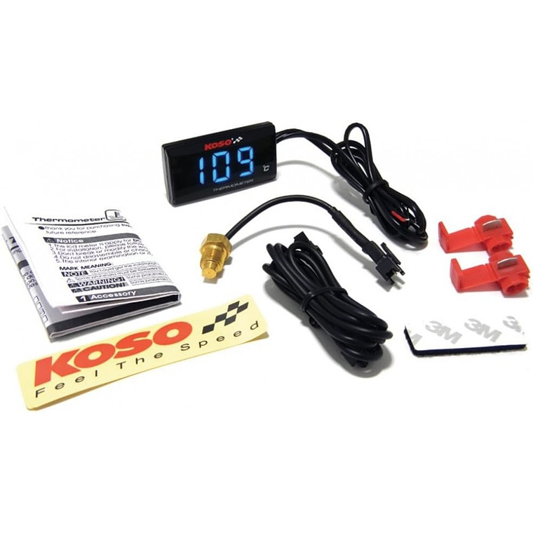 Medidor De Temperatura Agua Super Slim Koso  2