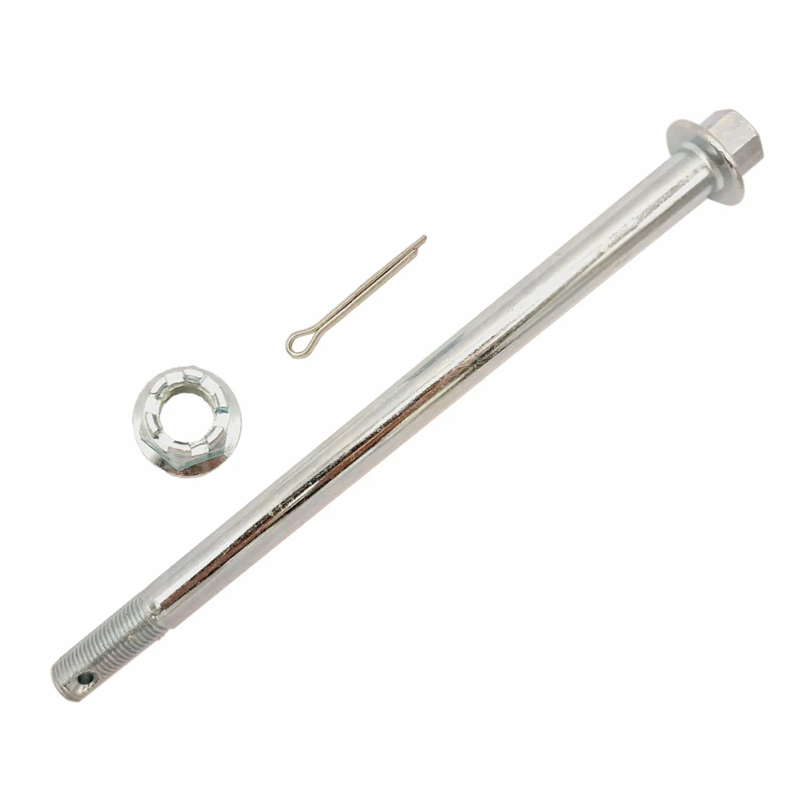 Eixo Frente com Porca Yamaha DT50 LC / LCD / LCDE 1