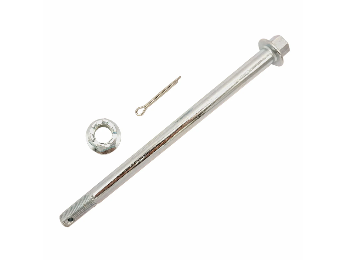 Eixo Frente com Porca Yamaha DT50 LC / LCD / LCDE 1