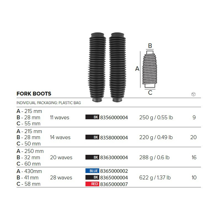 Foles de Suspensão Polisport (215x28x55)  2
