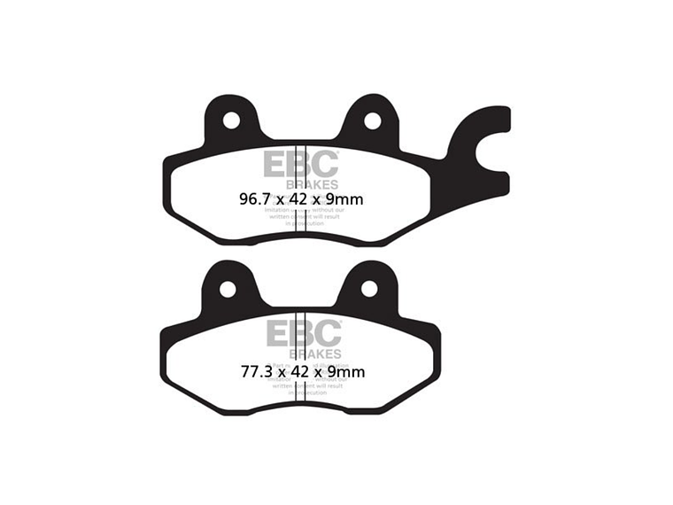 Pastilhas de Travão EBC SFA197  1