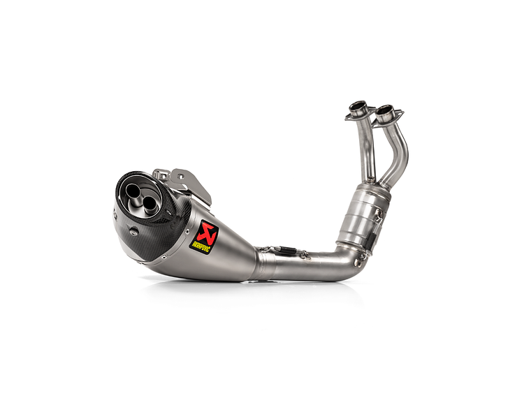 Escape Completo Akrapovic Euro 5 Yamaha MT-07 21-24 / Tracer 7 / GT 20-24 / XSR 700  1