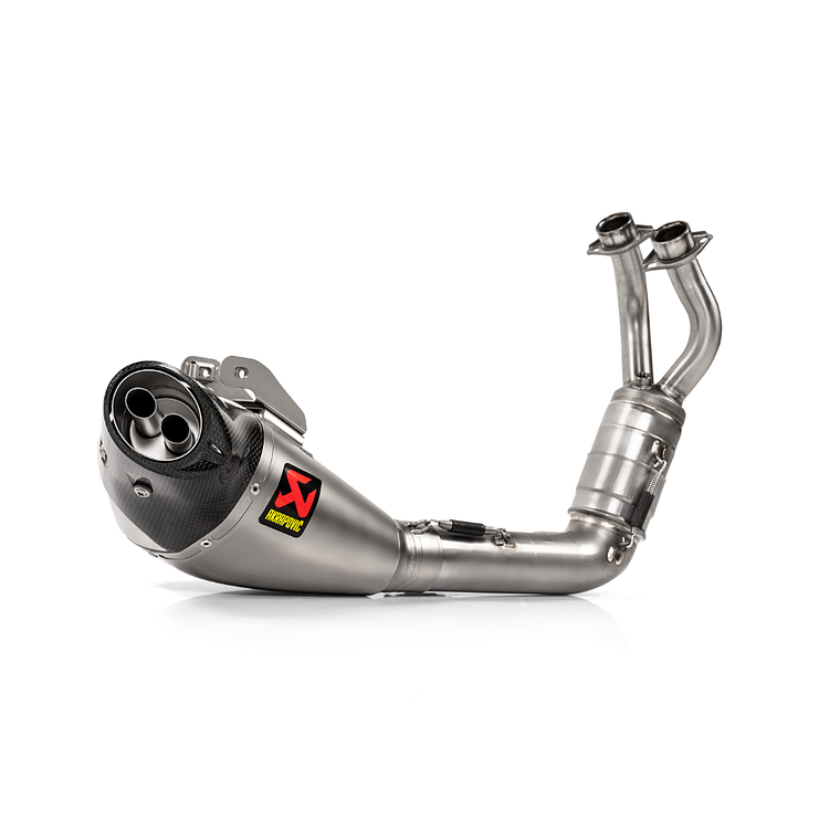Escape Completo Akrapovic Euro 5 Yamaha MT-07 21-24 / Tracer 7 / GT 20-24 / XSR 700  1