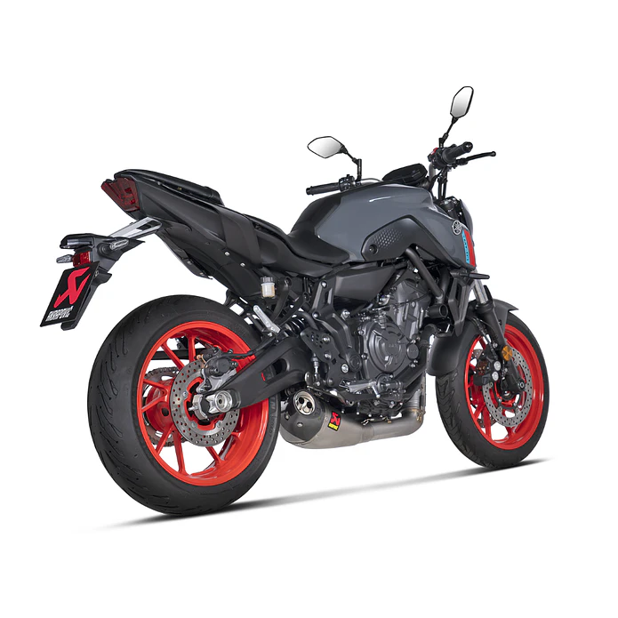 Escape Completo Akrapovic Euro 5 Yamaha MT-07 21-24 / Tracer 7 / GT 20-24 / XSR 700  3