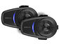Kit 2 Intercomunicadores Bluetooth SENA 10S  - Miniatura 1
