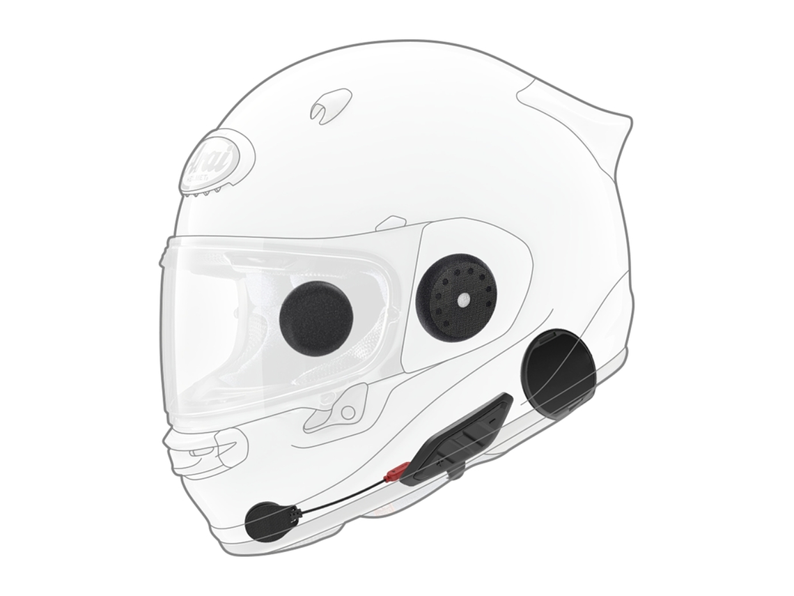 Intercomunicador SENA ACS10 para Capacetes Arai Quantic / RX-7V / RX-7V EVO/ TOUR-X5  3