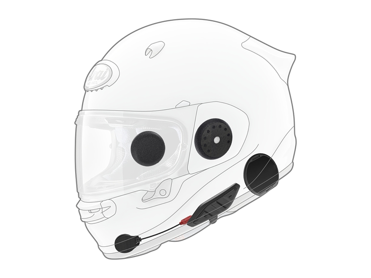Intercomunicador SENA ACS10 para Capacetes Arai Quantic / RX-7V / RX-7V EVO/ TOUR-X5  3