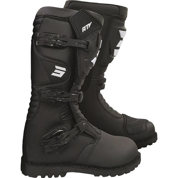 Botas ATV / Trail Pretas Shot  1