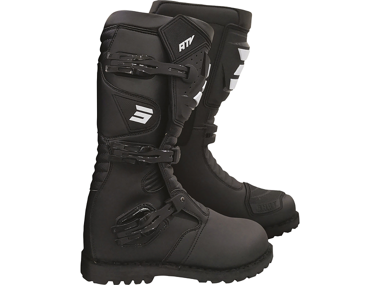 Botas ATV / Trail Pretas Shot  1