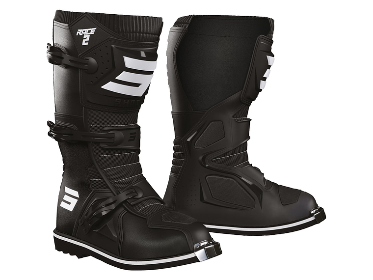 Botas Criança RACE 2 Pretas SHOT  1