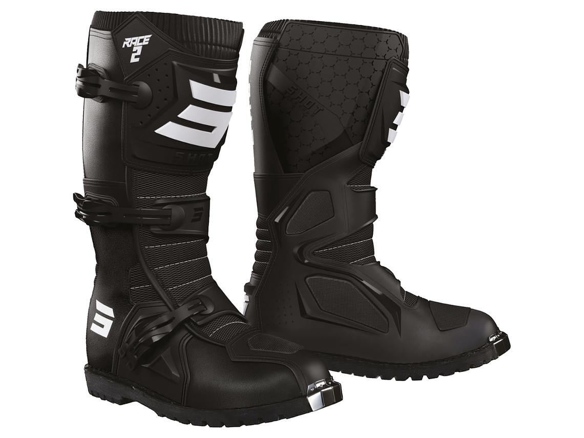 Botas RACE 2 Enduro Pretas SHOT  1