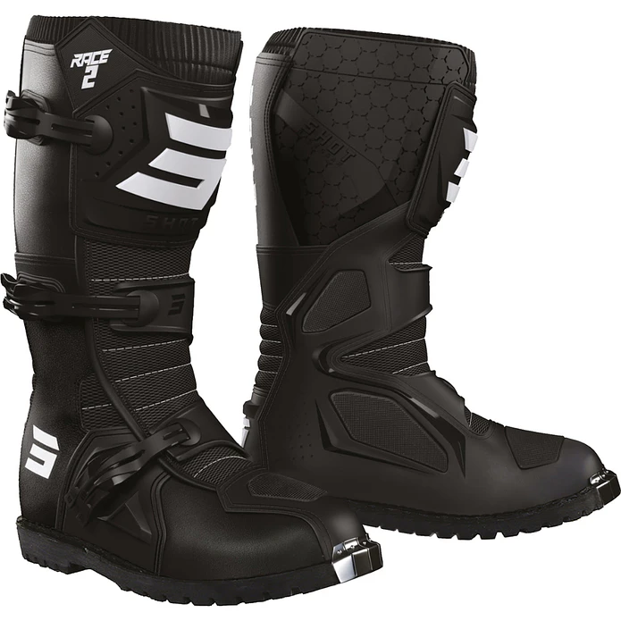 Botas RACE 2 Enduro Pretas SHOT  1