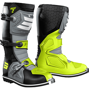 Botas RACE 2 Pretas / Cinza / Amarelas SHOT 