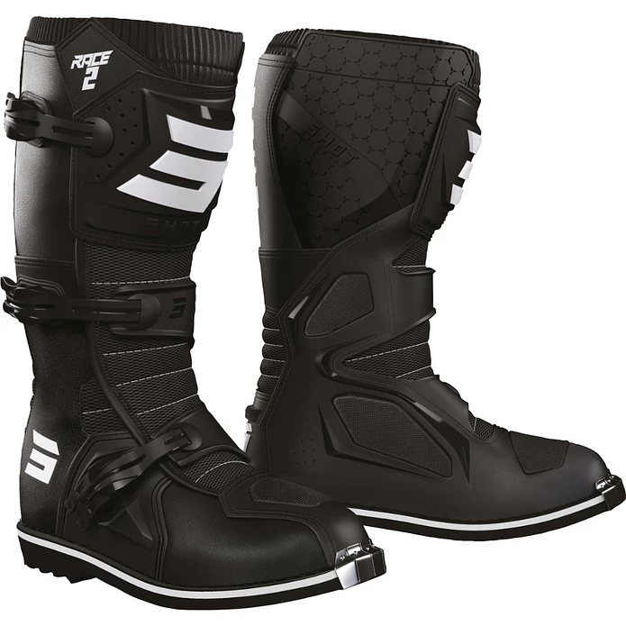 Botas RACE 2 Pretas SHOT  1