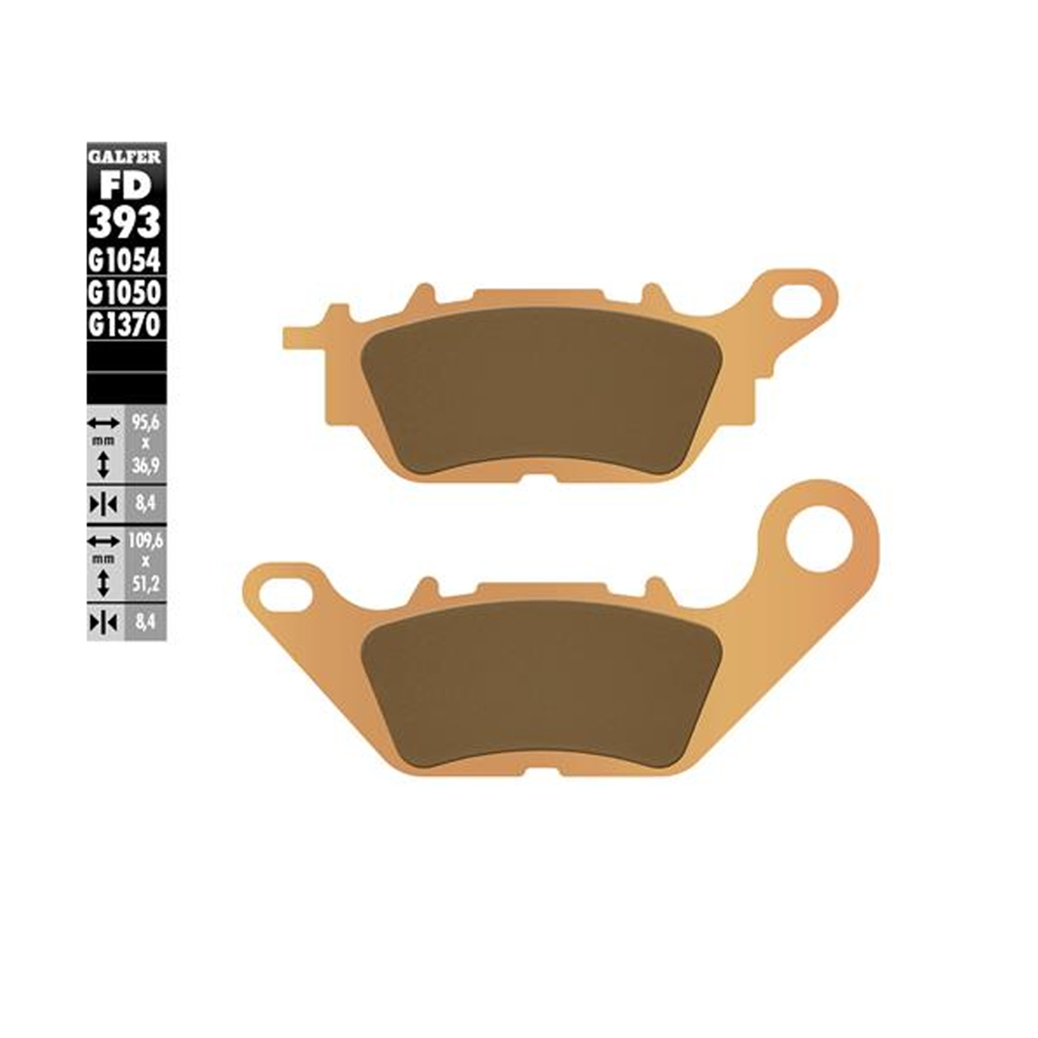 Pastilhas de Travão Sinterizadas Yamaha XSR 125 Galfer