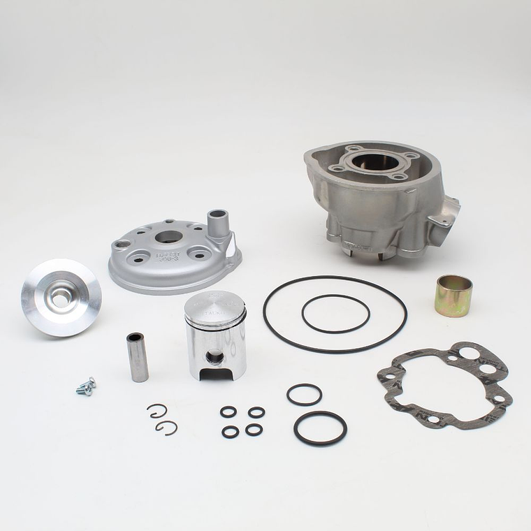 Cilindro Minarelli AM6 50cc Cabeça de Cilindro 2 Peças Italkit  1