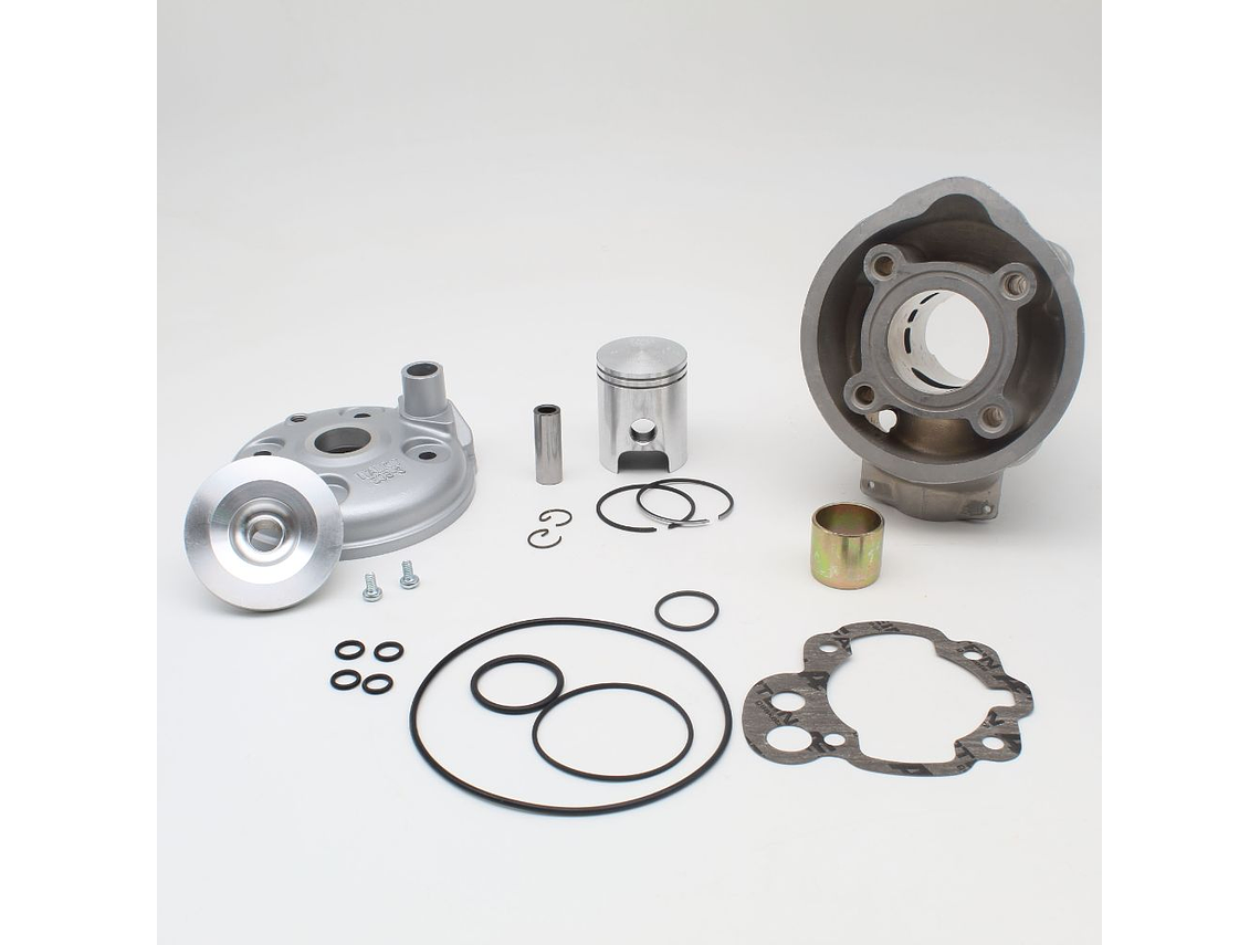 Cilindro Minarelli AM6 50cc Cabeça de Cilindro 2 Peças Italkit  2