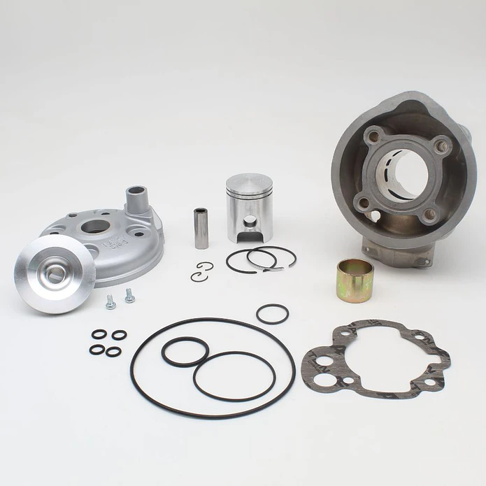 Cilindro Minarelli AM6 50cc Cabeça de Cilindro 2 Peças Italkit  2