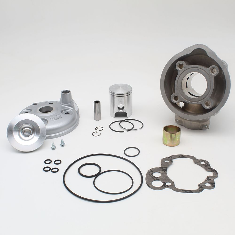 Cilindro Minarelli AM6 50cc Cabeça de Cilindro 2 Peças Italkit  2