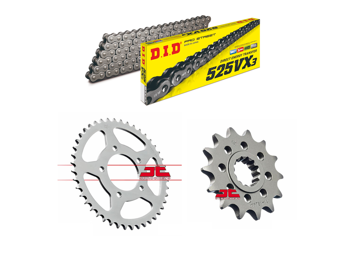 Kit Transmissão Benelli TRK 502 17/21 - DID 1