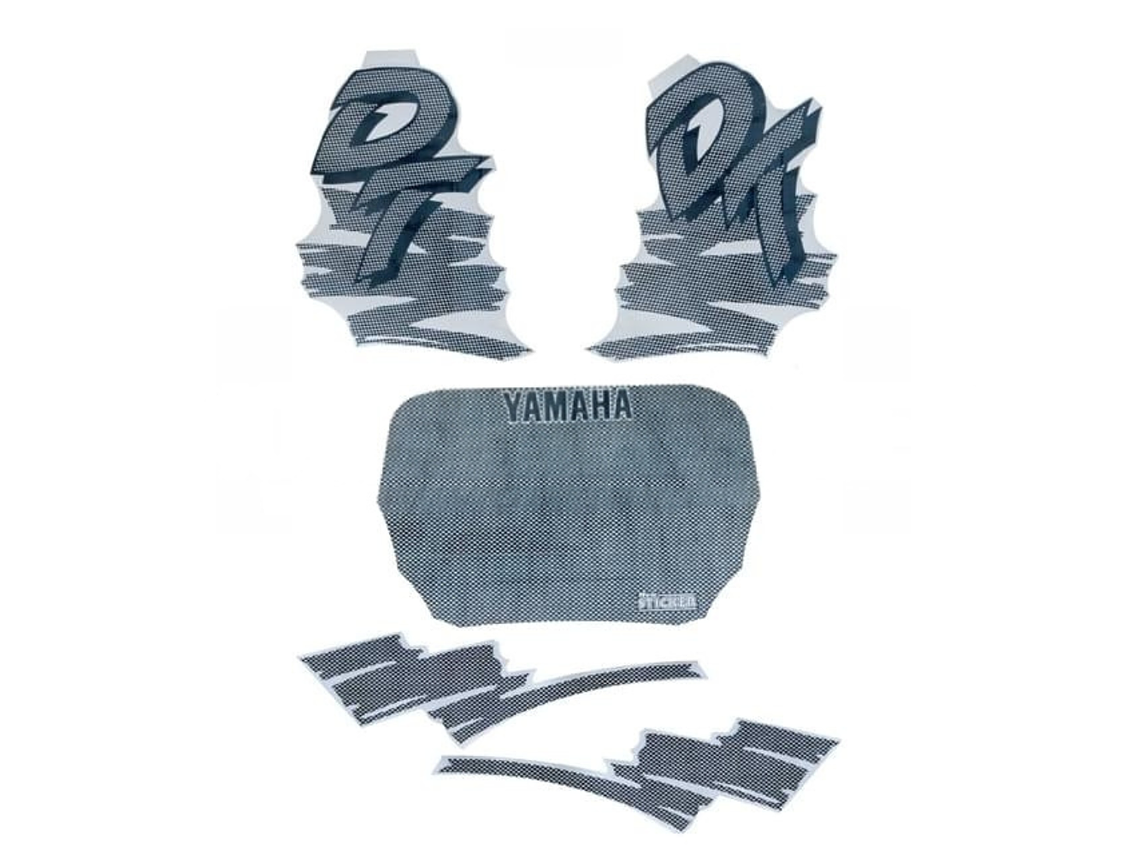 Kit Autocolantes Yamaha DT 50 Carbono  1