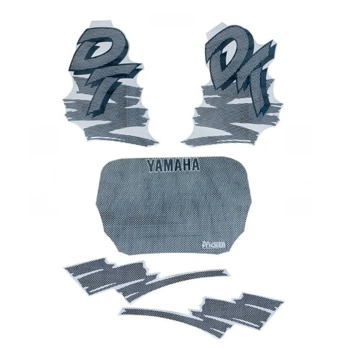 Kit Autocolantes Yamaha DT 50 Carbono  1
