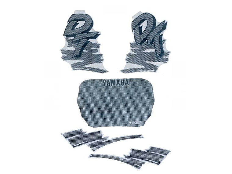 Kit Autocolantes Yamaha DT 50 Carbono  1