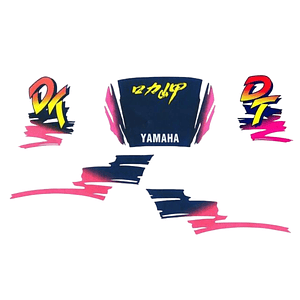 Kit Autocolantes Yamaha DT 50 Azul 