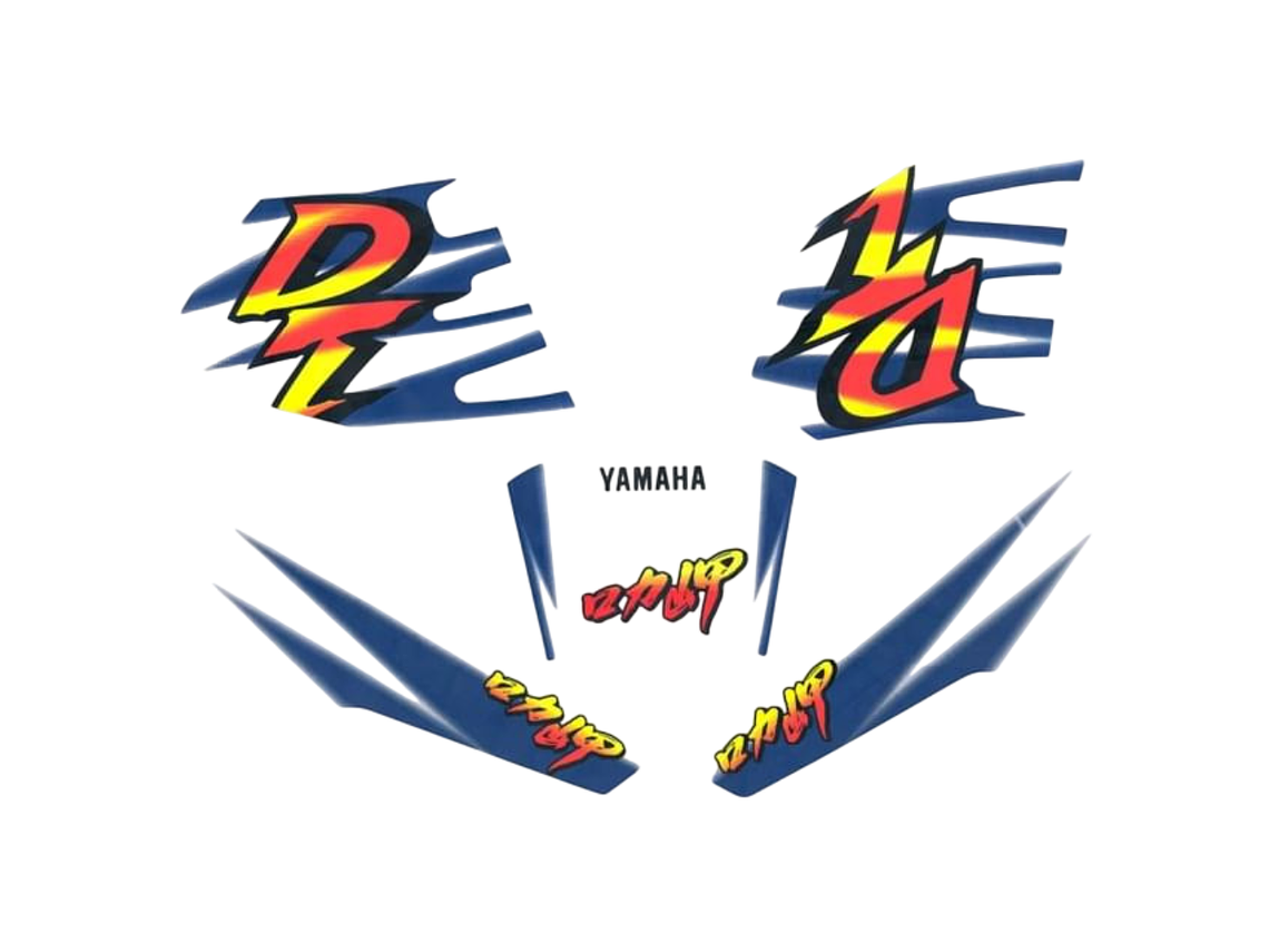 Kit Autocolantes Yamaha DT 50 Azul 96-97  1