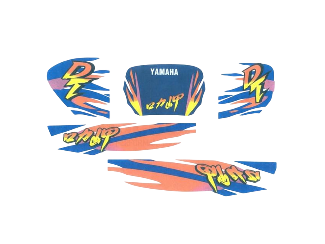 Kit Autocolantes Yamaha DT 50 Azul 98  1