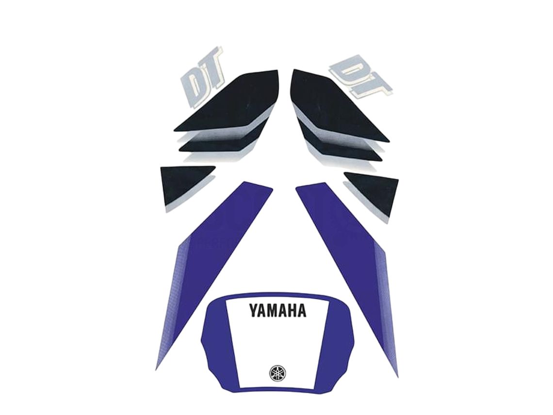 Kit Autocolantes Yamaha DT 50 Azul 2003  1