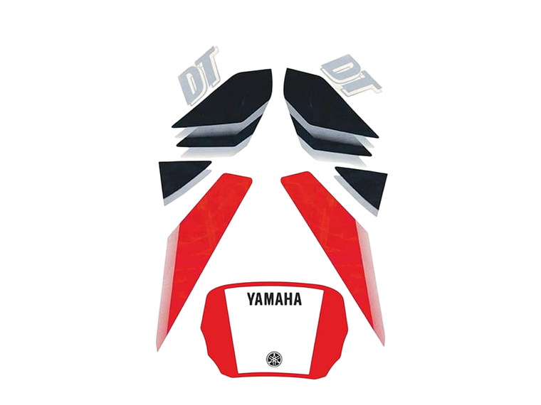 Kit Autocolantes Yamaha DT 50 Vermelhos 2003  1