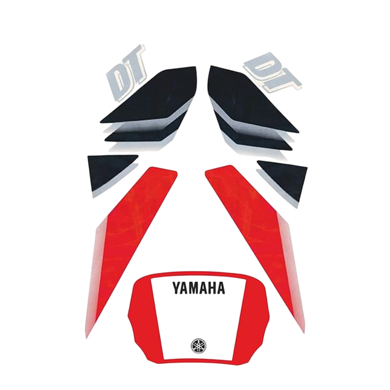 Kit Autocolantes Yamaha DT 50 Vermelhos 2003  1