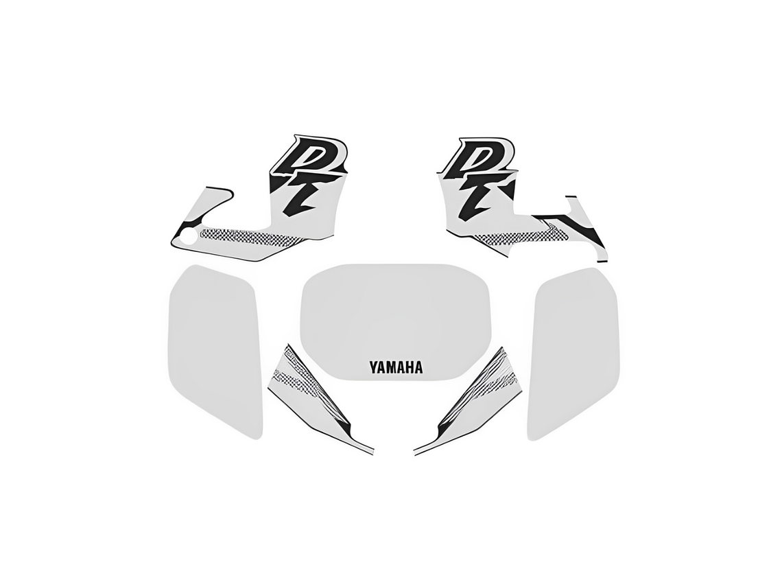 Kit Autocolantes Yamaha DTR 125 Poliéster  1
