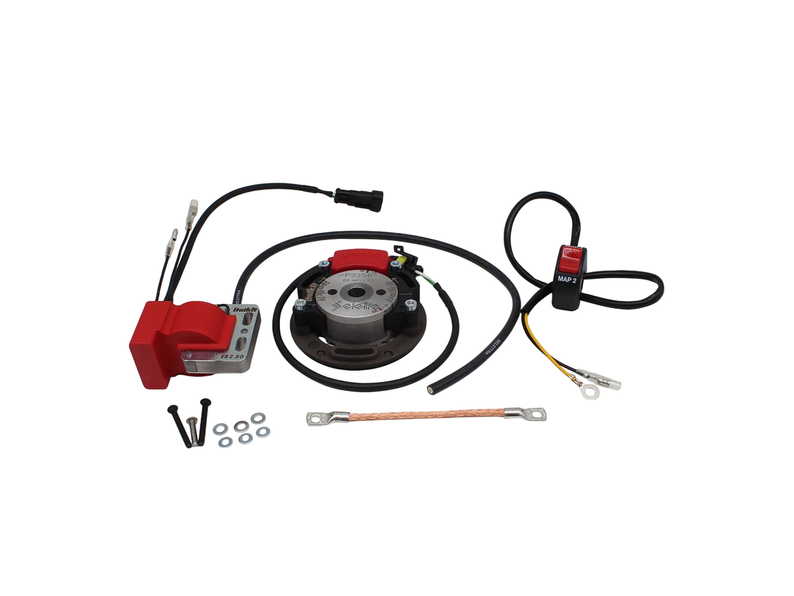 Ignição Italkit Minarelli AM6 com Rotor de Dupla Curvatura  1