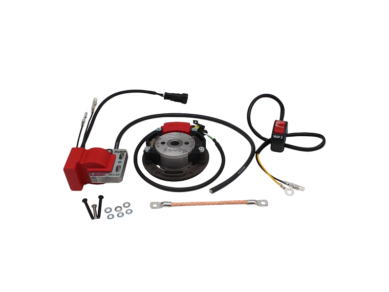 Ignição Italkit Minarelli AM6 com Rotor de Dupla Curvatura  1